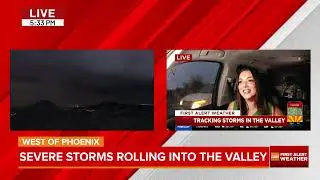 LIVE:Heavy rain hits Phoenix area