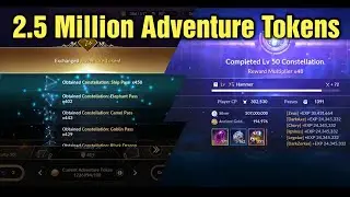 Black Desert Mobile Farming 2.5 Million Adventure Tokens - CP , Silver & Rewards Gained!?