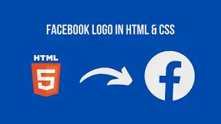 I re-created the Facebook Logo in CSS!