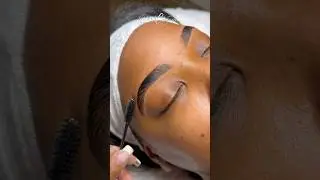Brow Lamination Tutorial #esthetician #eyebrows #trending #sobrancelhas #browlamination #brows