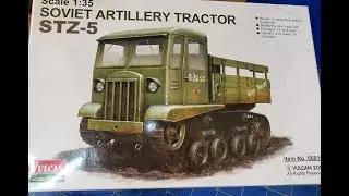 Mal's Projects: (1) Soviet STZ-5 field tractor from Vulcan 1/35
