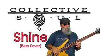 Collective Soul - SHINE (Bass Cover): Distorted Melodies & Screaming Harmonics