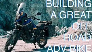 Building a great off road adventure bike S1EP2 Yamaha Tenere xt660z