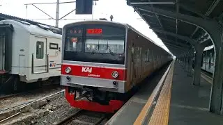 JR 205-43 memasuki Stasiun Jakarta Kota | Kereta Api KRL Commuter Line #kai #keretaapi #JR205 #bogor