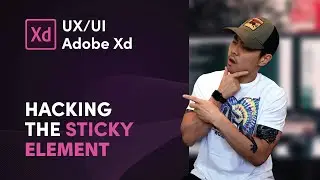 Имитация липкого элемента &mdash; Adobe Xd