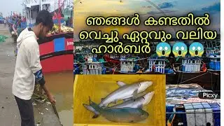 mangalore fishing harbour || dhakke harbour || fishing || malayalam || dhakke fish market ||