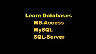 SQL Using Microsoft SQL Server 2019 - Part-1