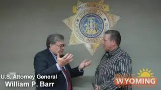William Barr visits Cheyenne Wyoming