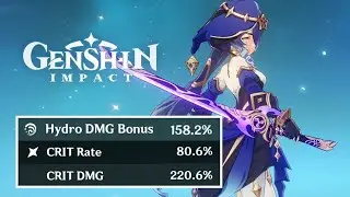 Hypercarry Layla Showcase... but hydro | Genshin Impact Layla Main DPS Meme Team