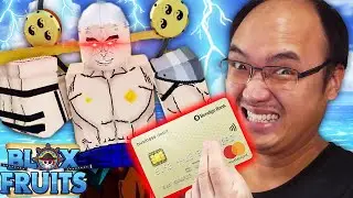J'AI UTILISÉ MA CARTE DE CRÉDIT SUR BLOX FRUITS (je suis devenu surpuissant) !