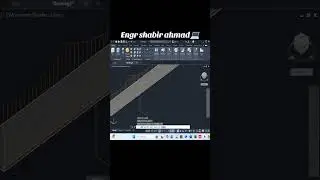 3D Old Style Bridge Design in AutoCAD for Beginners.