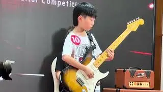 6-Year-Old Prodigy LEYANZ Guitar Covers Eric Johnson《S.R.V》  (Insane Skills!)