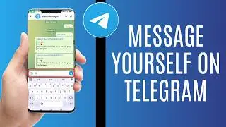 How to Message Yourself on Telegram EASY WAY! | Saved Message On Telegram