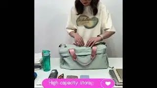 Custom Gym Bag for Women &ndash; Travel, Yoga & Sports Bag 💼