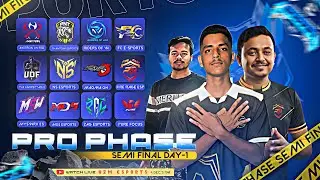[🔴LIVE] PRO PHASE | AZM LEAGUE SERIES SEASON 3 | ORG BY AZM E-SPORTS | FT.@siamx.official