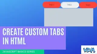 Custom Tabs in HTML