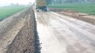 New Road Construction process|Asphalt Road Construction Technology|Earth work Sub grade Work #road