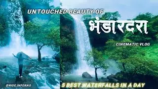 Bhandardara In Monsoon | Best Waterfalls & Nature Trails |  Amruteshwar Temple