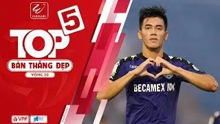 Dấu ấn của Nguyễn Tiến Linh trong top 5 bàn thắng đẹp nhất vòng 20 V.League 2018  | VPF Media