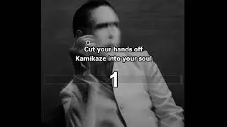Marilyn Manson - Warship My Wreck (karaoke)
