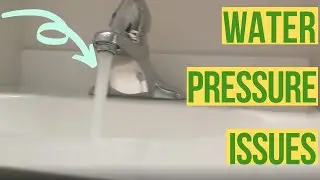 How to fix WATER Low PRESSURE problems