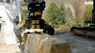 La nouvelle pince de tri MB-G1000 adaptable aux engins de 18 &agrave; 25 tonnes