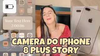 MOSTREI A CÂMERA DO IPHONE 8 PLUS NOS STORYS DO INSTAGRAM!!