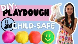2-Minute DIY Playdough Recipe (Soft, Easy & Toddler-Safe!) 😄
