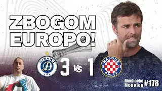 DINAMO CITY vs  HAJDUK 3:1! Garcia NIJE uspio! Karačić zabio uzalud! | Muchacho monolog 178