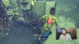 leatherface looping clip from stream dbd his ankles are broken