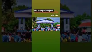 GND College last day of engineering celebration 2018-2022 #GND &lrm;@tiprant5916 #bidar