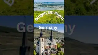 Bingen am Rhein : A beautiful small Town #bingen #shorts