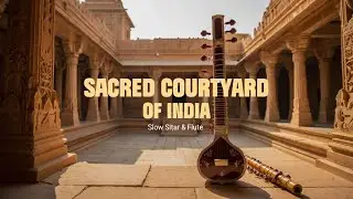 Echoes of the Sacred Courtyard &ndash; Slow Sitar & Flute in Ancient India