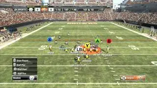 Madden NFL 12 from E3: 5 Min RAW unedited Gameplay Steelers @ Browns