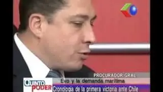 Entrevista al Procurador H&eacute;ctor Arce sobre el fallo de La Haya