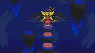 Pokemon Platinum Version: Distortion World - Galactic Boss Cyrus - Giratina [No Commentary]