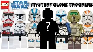 Lego Star Wars Clone Trooper Mystery Packs! (crazy pulls!)