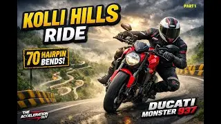 Ducati Monster Kolli Hills Ride Part 1 [RAW ONBOARD POV ASMR] 4K