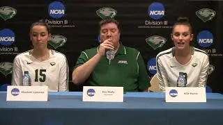 Babson Women''s Volleyball Babson Park Regional Postgame interview ( Day 1)