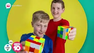 Charlie Eggins and Toby Seufert | Rubik's Cube interview on Studio 10, 17/10/22