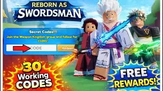 ALL WORKING CODES For Reborn As Swordsman 2026 (FREE Rewards!)