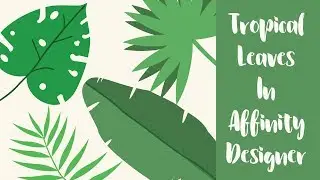 Tropical Leaves In Affinity Designs