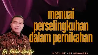 MENUAI PERSELINGKUHAN DALAM PERNIKAHAN -- PETER GUNTUR