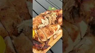 🔥🔥Heavenly Chicken Only off A Weber Rotisserie # #bbq #bbqlife #rotisseriechicken