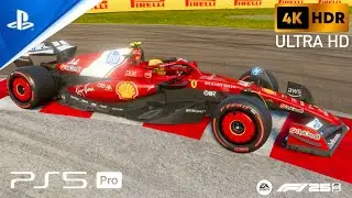 PS5 Pro 4K HDR Lewis Hamilton qualifying Hungarian GP Ultra Immersive F1 25