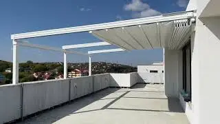 PERGOLA RETRACTABILA IASI I TERASA PENTHOUSE I DENKA DOORS