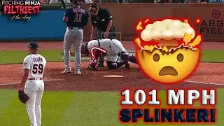 Jaw-Dropping 101 mph Splitter & 103.4 mph Heat from Jhoan Duran