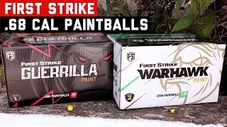 First Strike Guerilla & Warhawk 68 Cal Paintballs