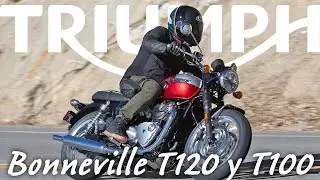 Prueba Triumph Bonneville T100 y T120 2026