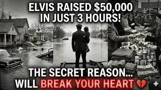 Elvis Raised $50,000 in 3 Hours for Disaster Relief - The Secret Reason Will Break Your Heart